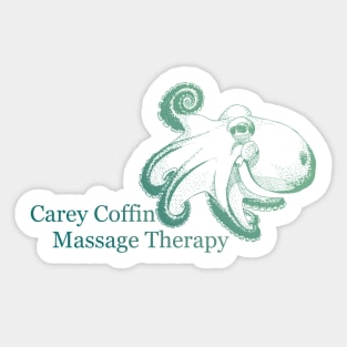 Carey Coffin Massage Therapy Logo Sticker